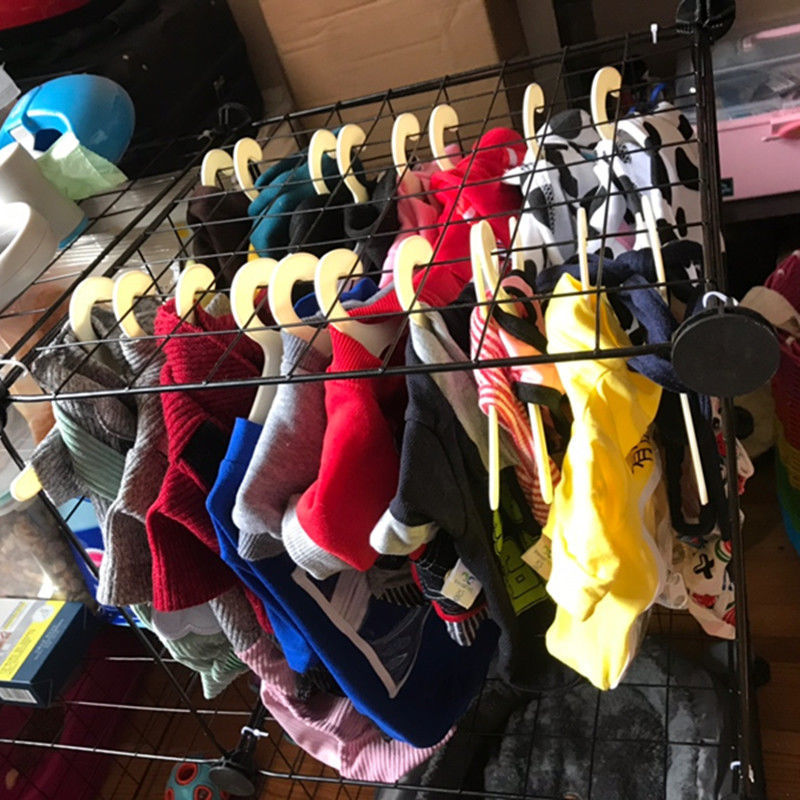 寵物衣架 小泰迪法斗的時尚衣櫥管家